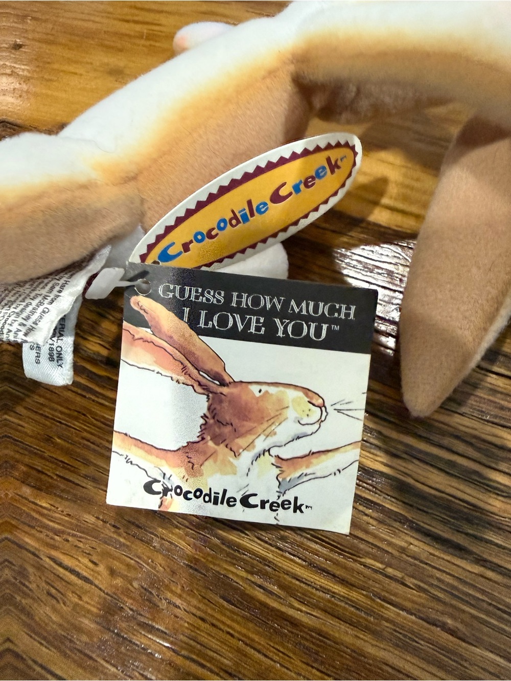 Crocodile Creek Guess How Much I Love You Plush Hare & Picture Book Set - Picture 6 of 7